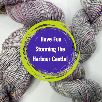 Have Fun Storming the Harbour Castle! (Knit City Toronto 2024 colourway)