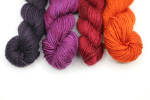 Load image into Gallery viewer, Yarn Packs for 4 Flower Version of the Got Your Back Wrap by Mary W Martin (dyed to order)