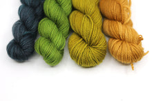 Load image into Gallery viewer, Yarn Packs for 4 Flower Version of the Got Your Back Wrap by Mary W Martin (dyed to order)