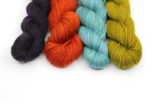 Load image into Gallery viewer, Yarn Packs for 4 Flower Version of the Got Your Back Wrap by Mary W Martin (dyed to order)