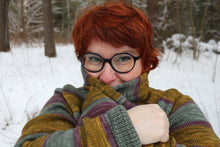 Load image into Gallery viewer, Edgeways Sweater Kits-R.O.U.Sport (Superwash Merino)(Dyed To Order)