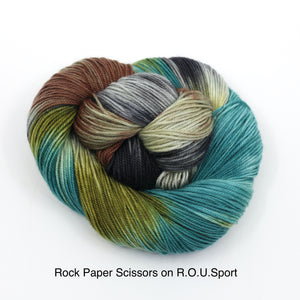 Rock Paper Scissors Lizard Spock (Dyed to Order)