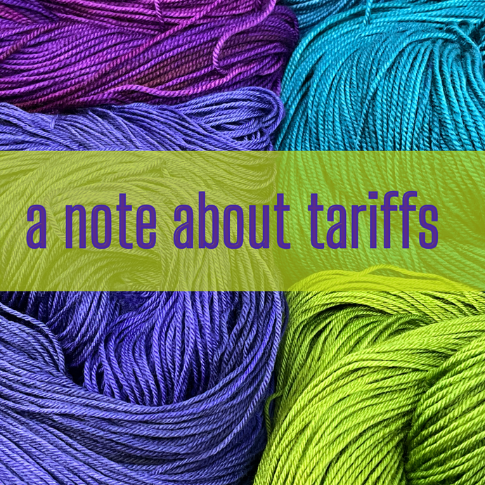 A Note About Tariffs