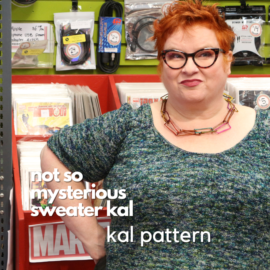 2026 Not-So-Mysterious KAL Sweater (Bumbletee) - PDF Pattern ...