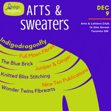 Load image into Gallery viewer, Arts &amp; Sweaters Timed Admission Ticket-Dec. 9, 2023