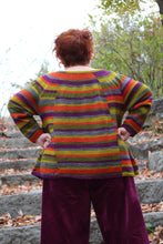 Load image into Gallery viewer, Spaced Oddity Circular Yoke Cardigan Kits (inclusive of 83-179 cm or 32.75-70.5 inch chest/bust)