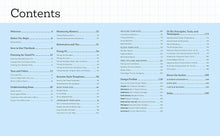 Load image into Gallery viewer, Page from the Knitter's Sweater Fitting Bible: table of contents