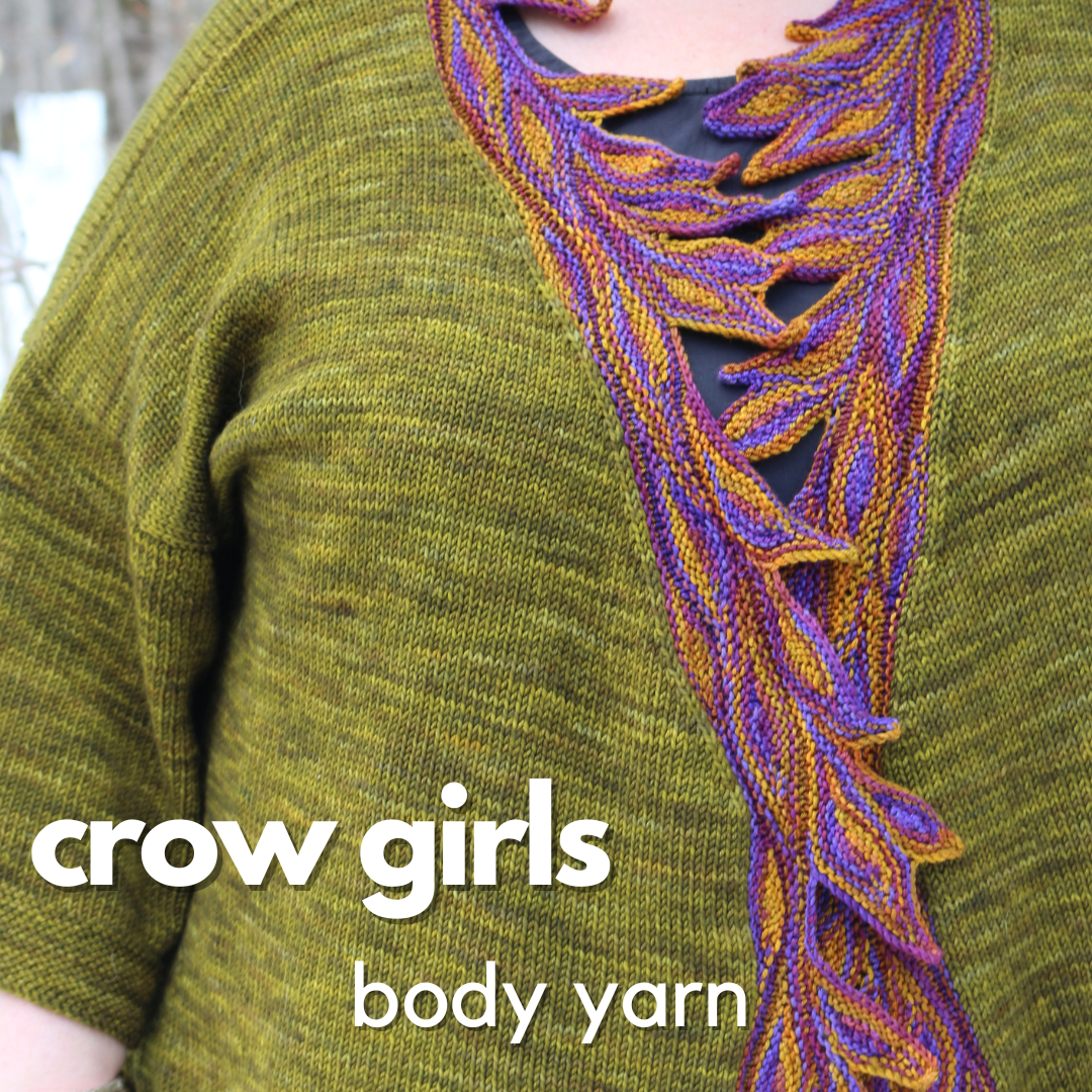 Body Colourways-Crow Girls kit (dyed to order) – Indigodragonfly