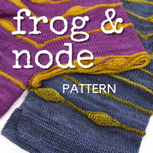 Load image into Gallery viewer, Frog &amp; Node Pattern (PDF Download)