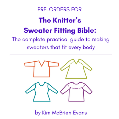 The Knitter's Sweater Fitting Bible (signed copies) - pre-order