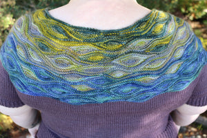 Boshkung Circular Yoke Sweater Pattern (PDF Download)