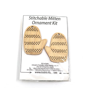 Katrinkles Stitchable Mitts Ornament Kit