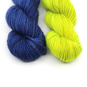 Yarn Packs for 3 Flower Version of the Got Your Back Wrap by Mary W Martin (dyed to order)