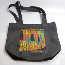 Load image into Gallery viewer, Photo/Synthesis Design by Christina Dedes-Zippered Canvas Project Bag with Handles