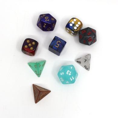 Set of Dice for Impervious Pattern Add-on (Check box to add to order)
