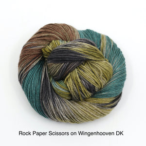 Rock Paper Scissors Lizard Spock (Dyed to Order)