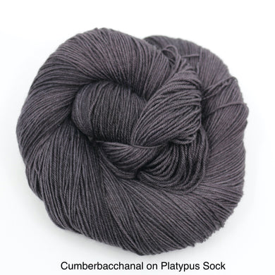 Cumberbacchanal (Platypus Sock)
